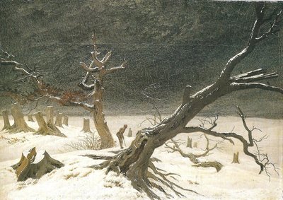 Winter Landscape I by Caspar David Friedrich